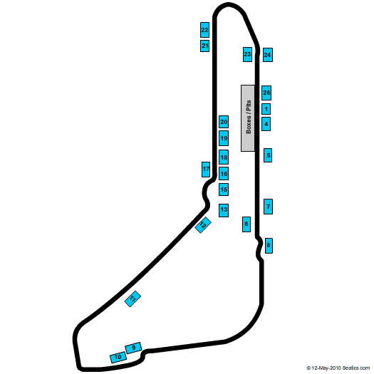 Autodromo Nazionale Monza Seating Chart